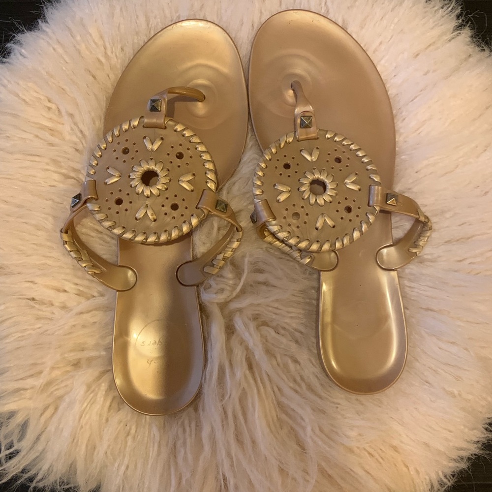 Jack Rogers Georgica Jelly Sandal— only worn once!